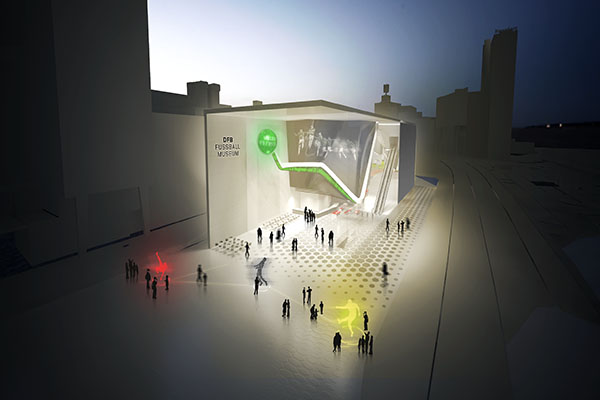german soccer museum - competition rendering
