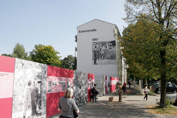 memorial site berlin wall –  mural ackerstraße